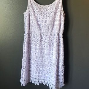 Lavender Lace Dress